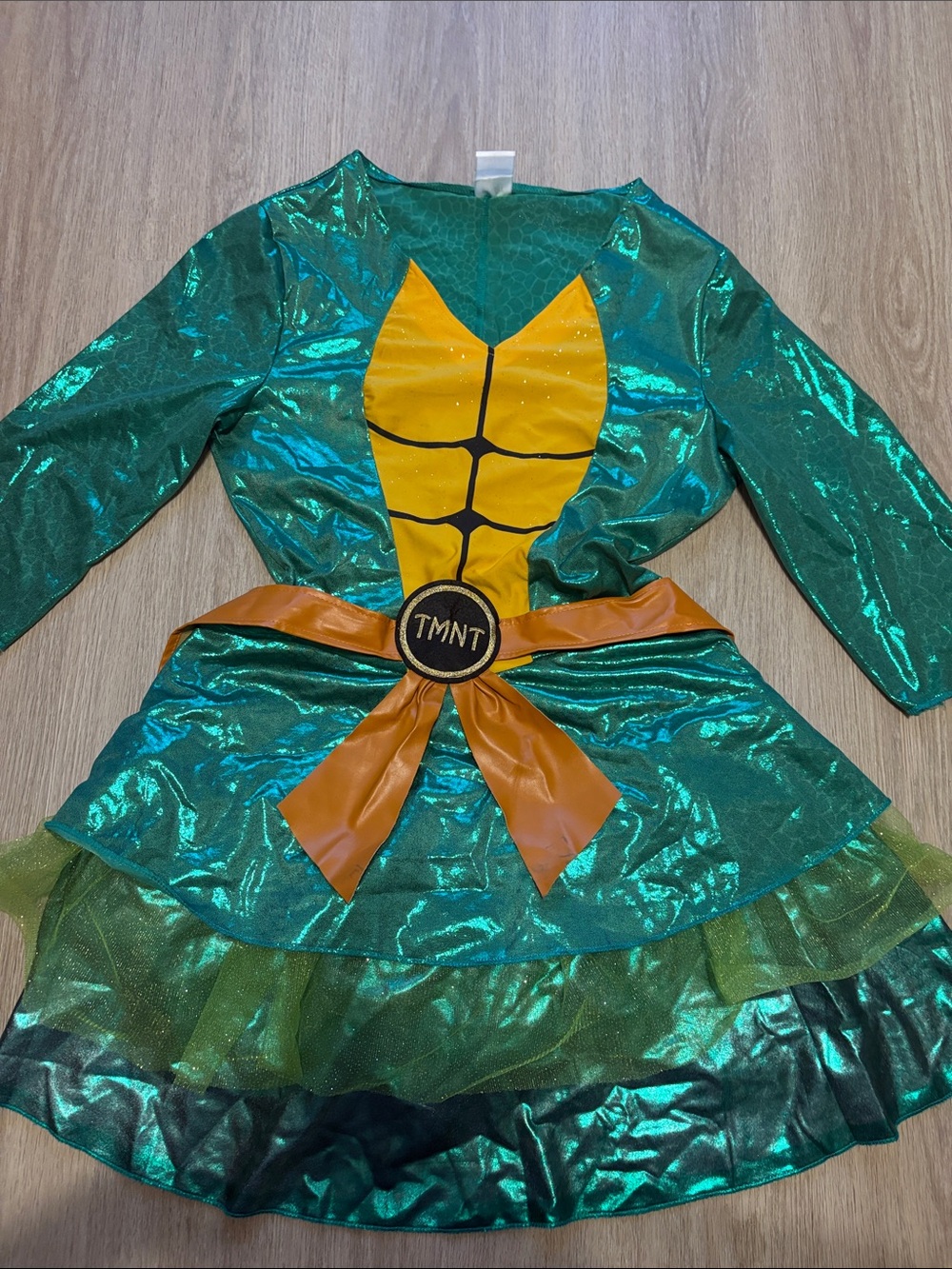 TMNT Green Mermaid Turtle Costume Dress for Adult Woman